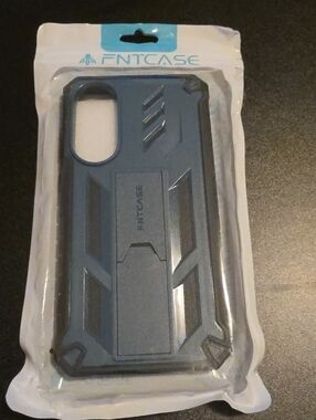 Blue Kickstand Phone Case - Samsung Galaxy S25 Edge